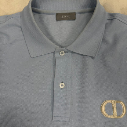 Dior "CD" Baby Blue Polo