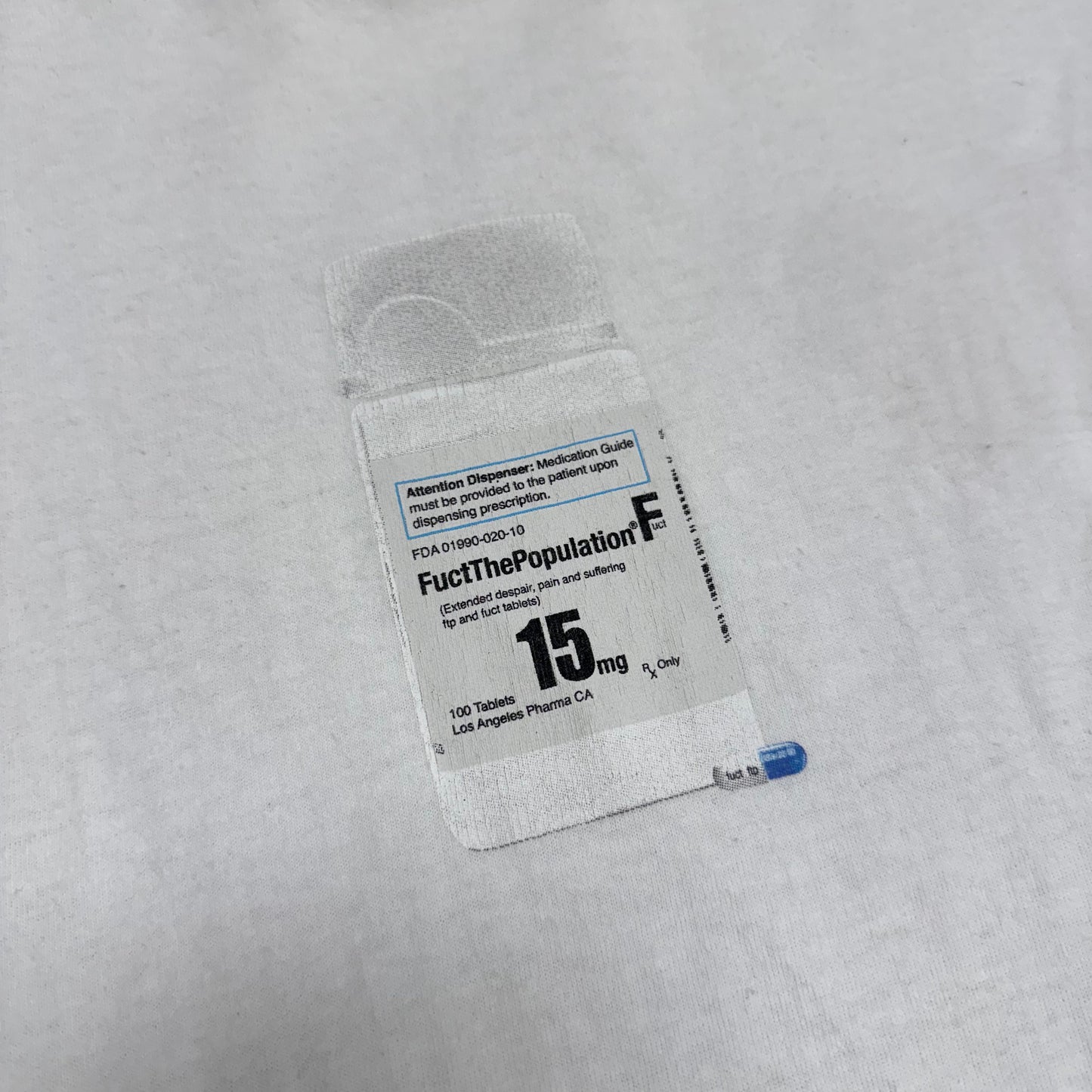 FTP Medication Tee White