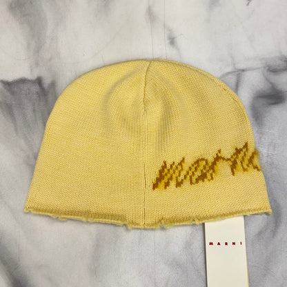 Marni Mohair Beanie Yellow