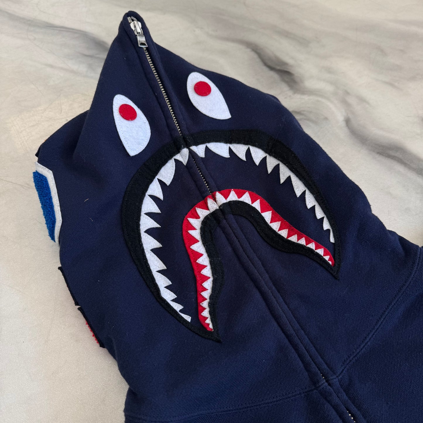 Bape Shark Vest Navy