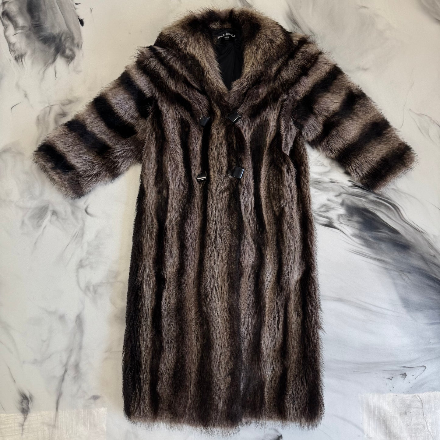Balenciaga Raccoon Long Jacket