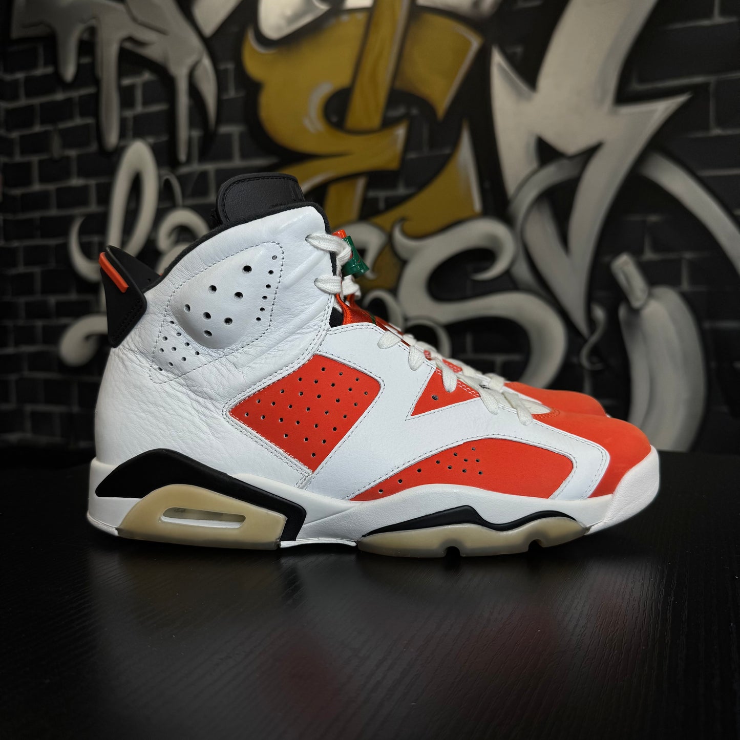 Jordan 6 Gatorade White Orange
