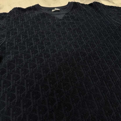 Dior Towel Tee Dark Navy