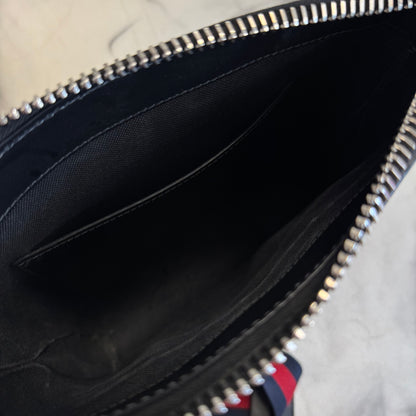 Gucci GG Supreme Messenger Bag Black
