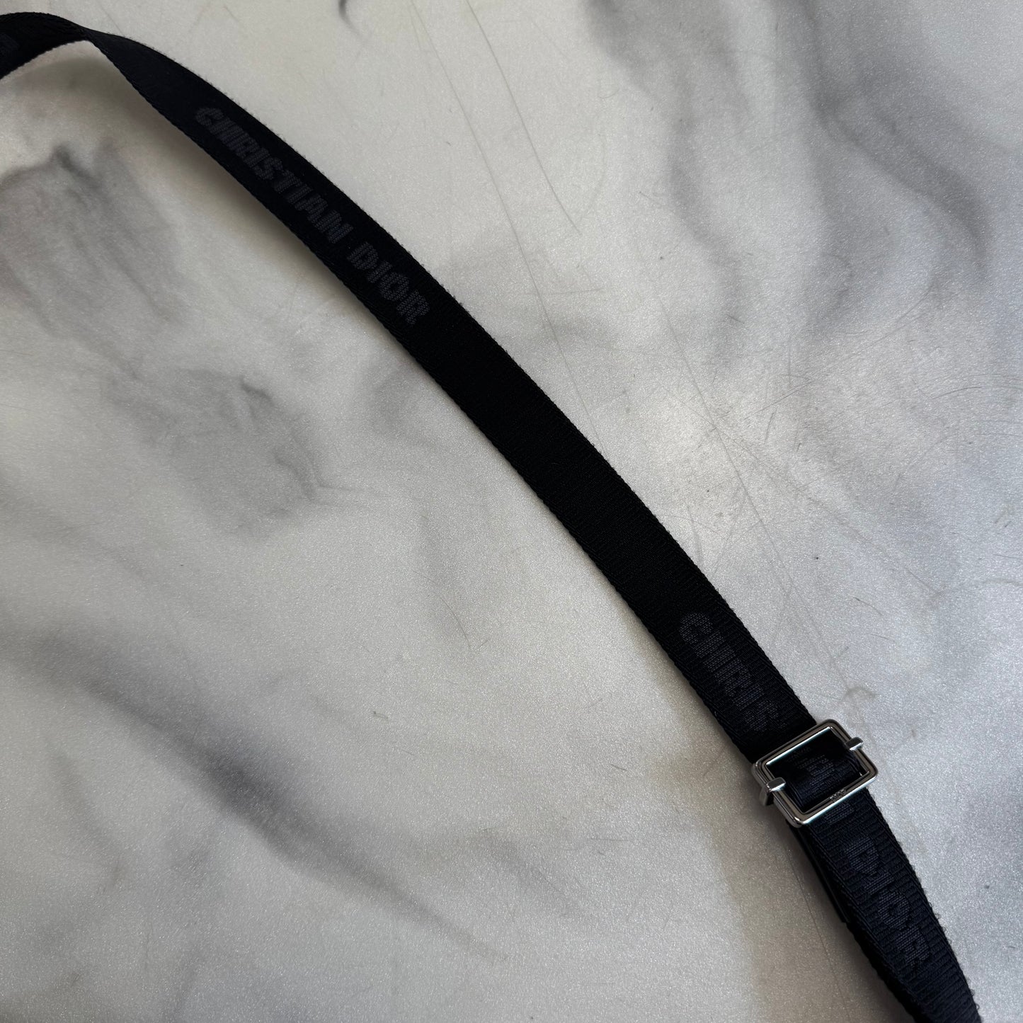 Dior Shoulder Pouch Oblique Black