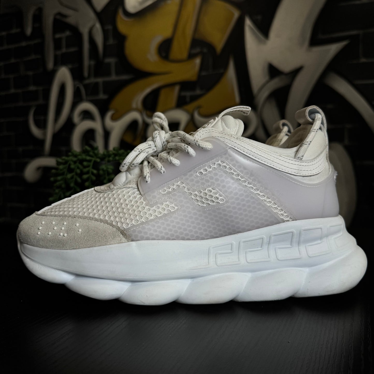 Versace Chain Reaction White