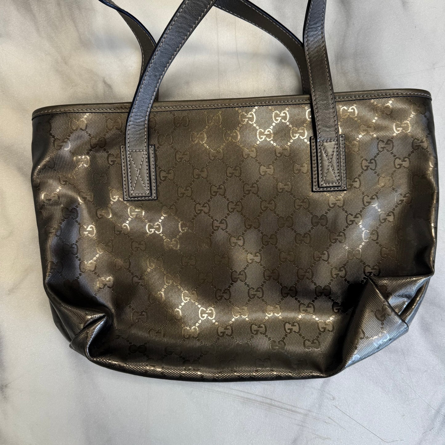 Gucci 2000s Imprime Tote Bag Bronze
