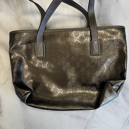 Gucci 2000s Imprime Tote Bag Bronze