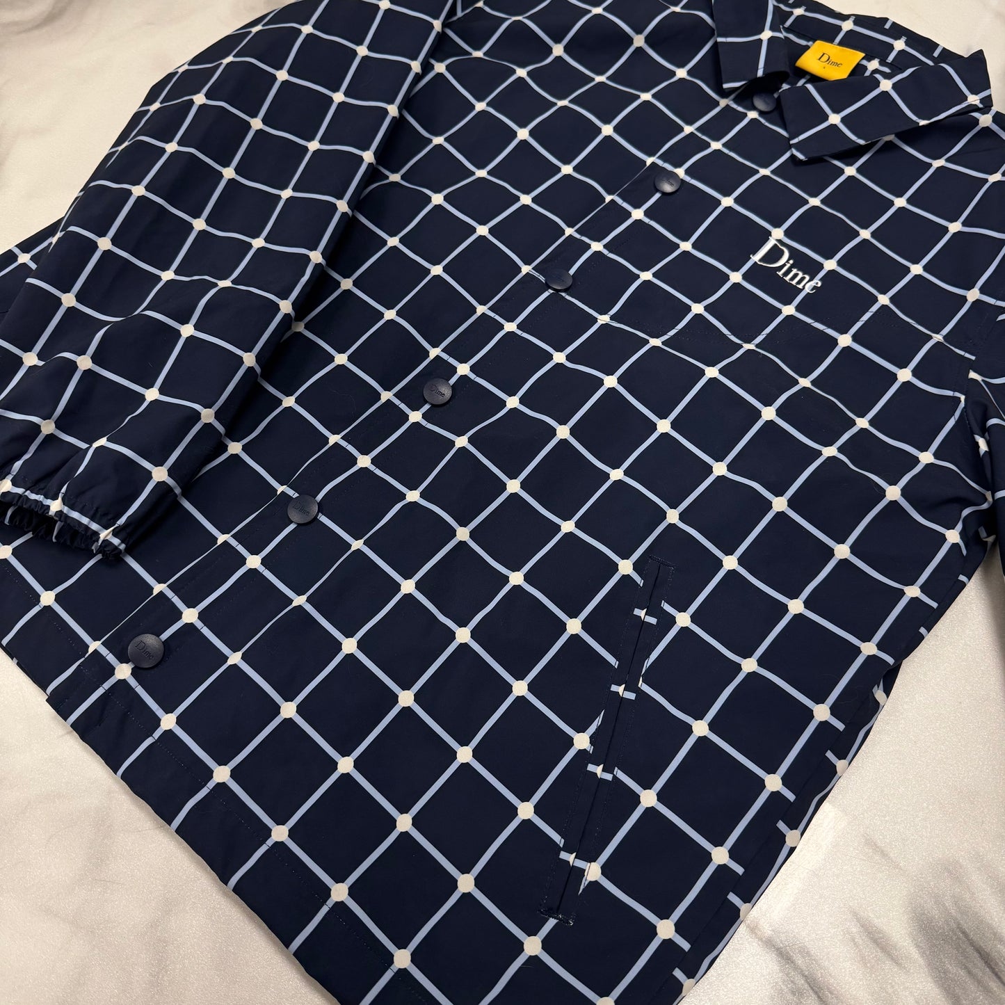 Dime Dots Blue Windbreaker