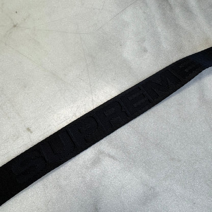 Supreme Leather Shoulder Pouch Black