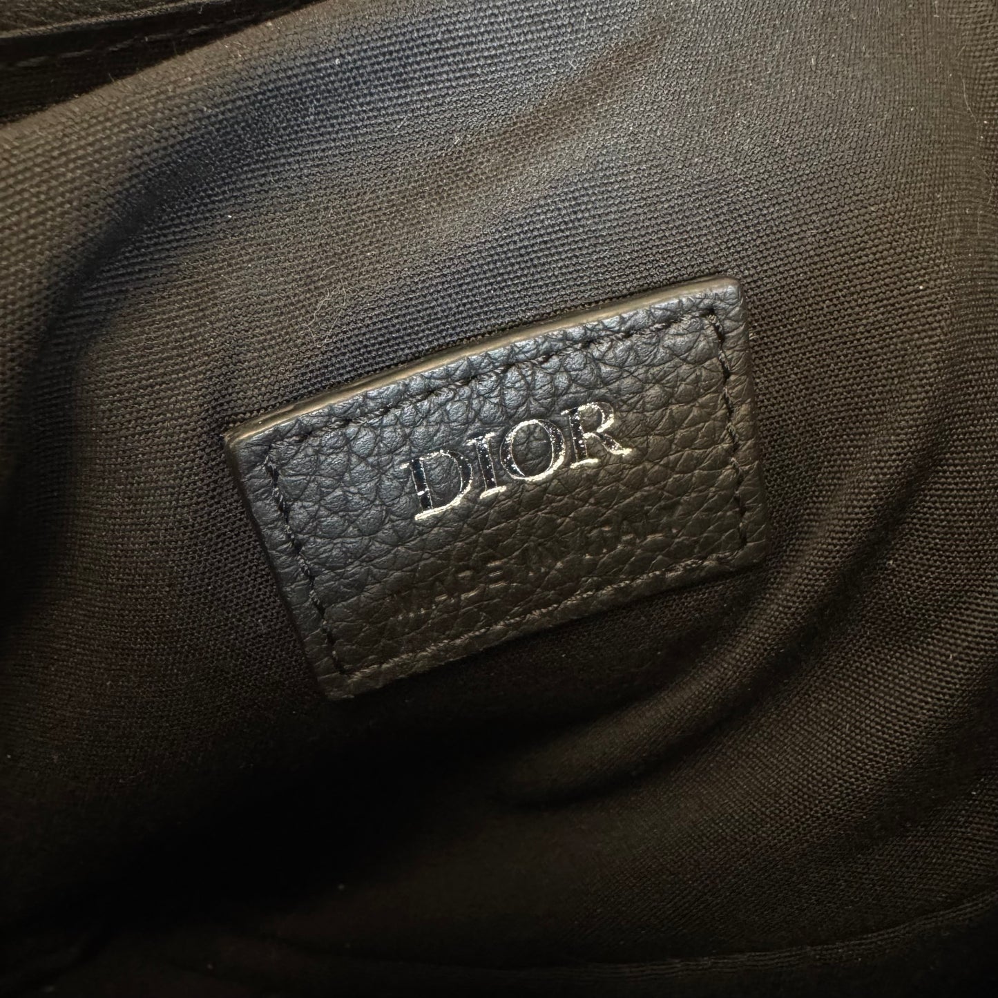 Dior Saddle Bag Black