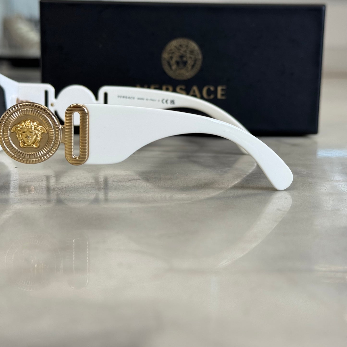 Versace Biggie Sunglasses White