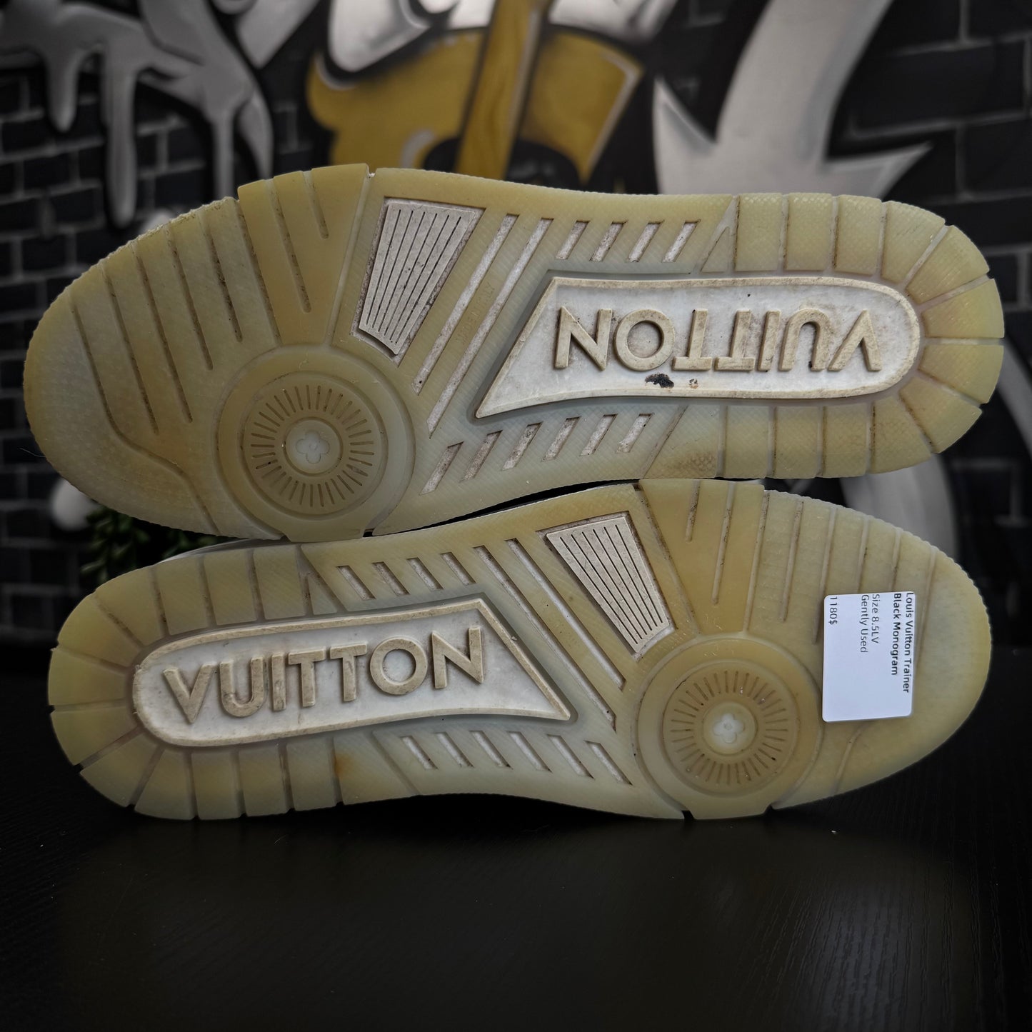 Louis Vuitton Trainer Monogram Black