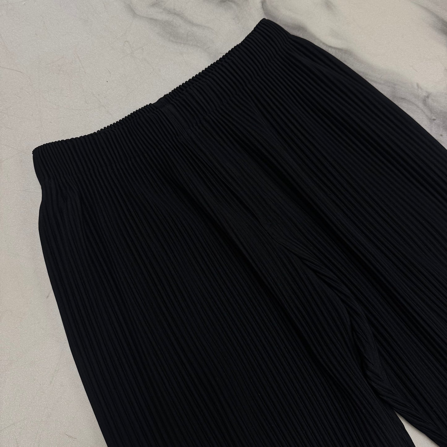 Homme Plisse Issey Miyake Trousers Black