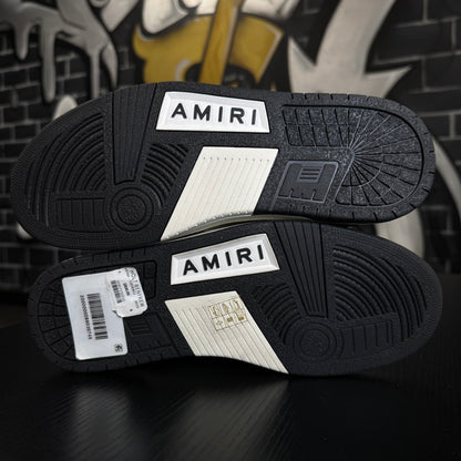 Amiri Skel Low Black/White