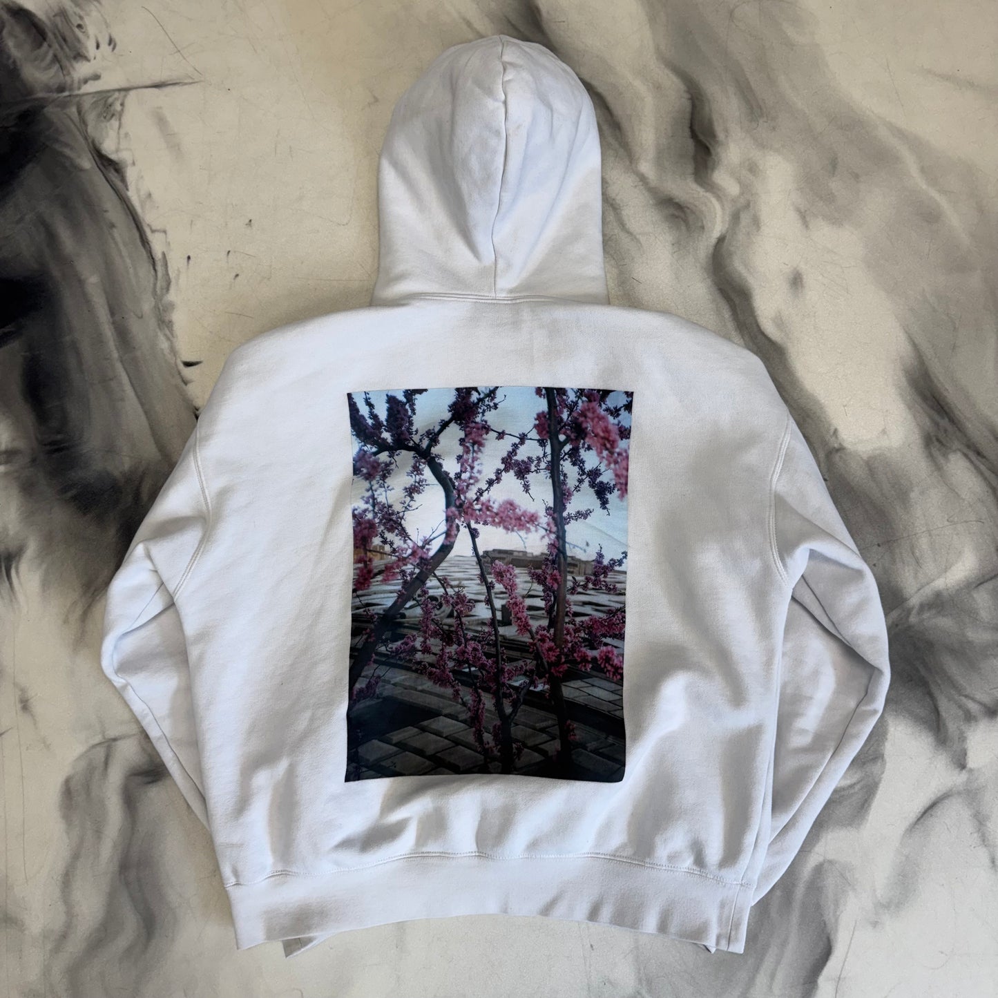 Essentials Photo Hoodie White