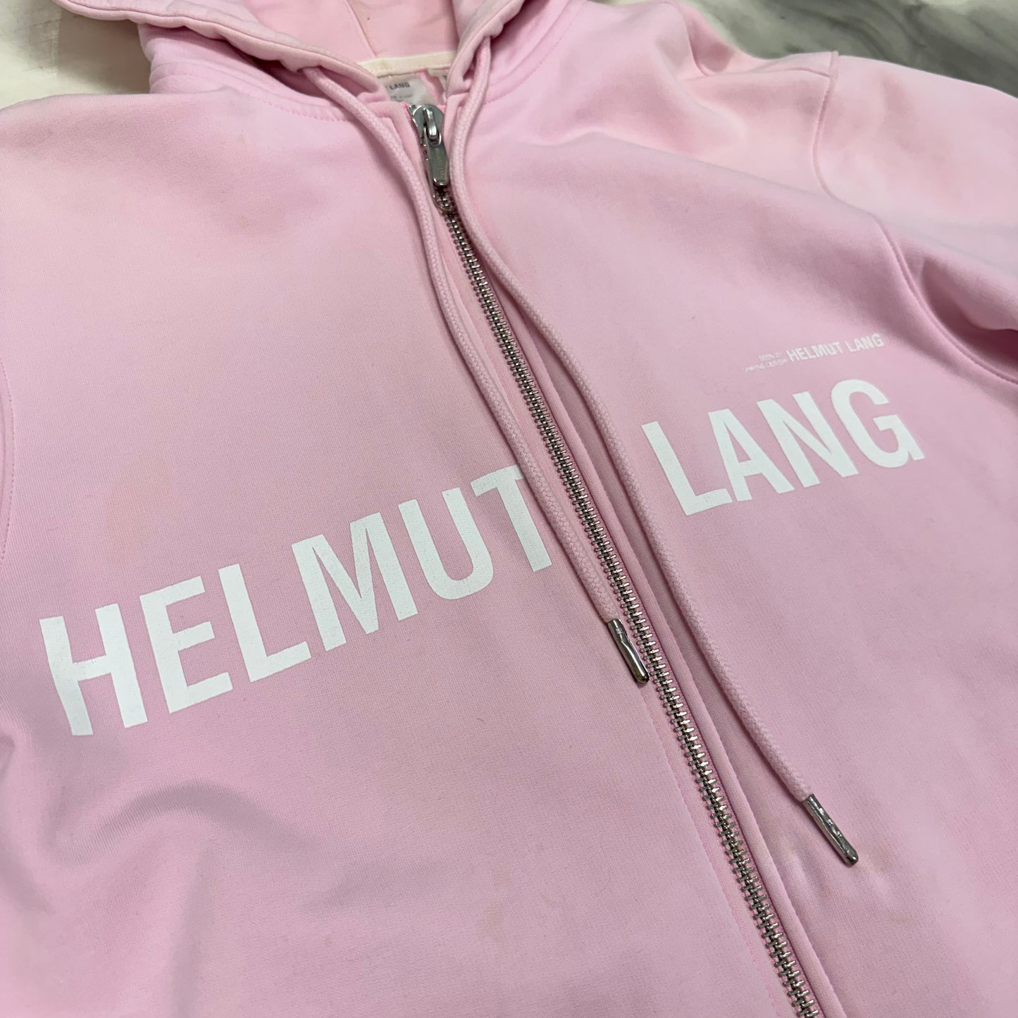 Helmut Lang Zip Up Pink