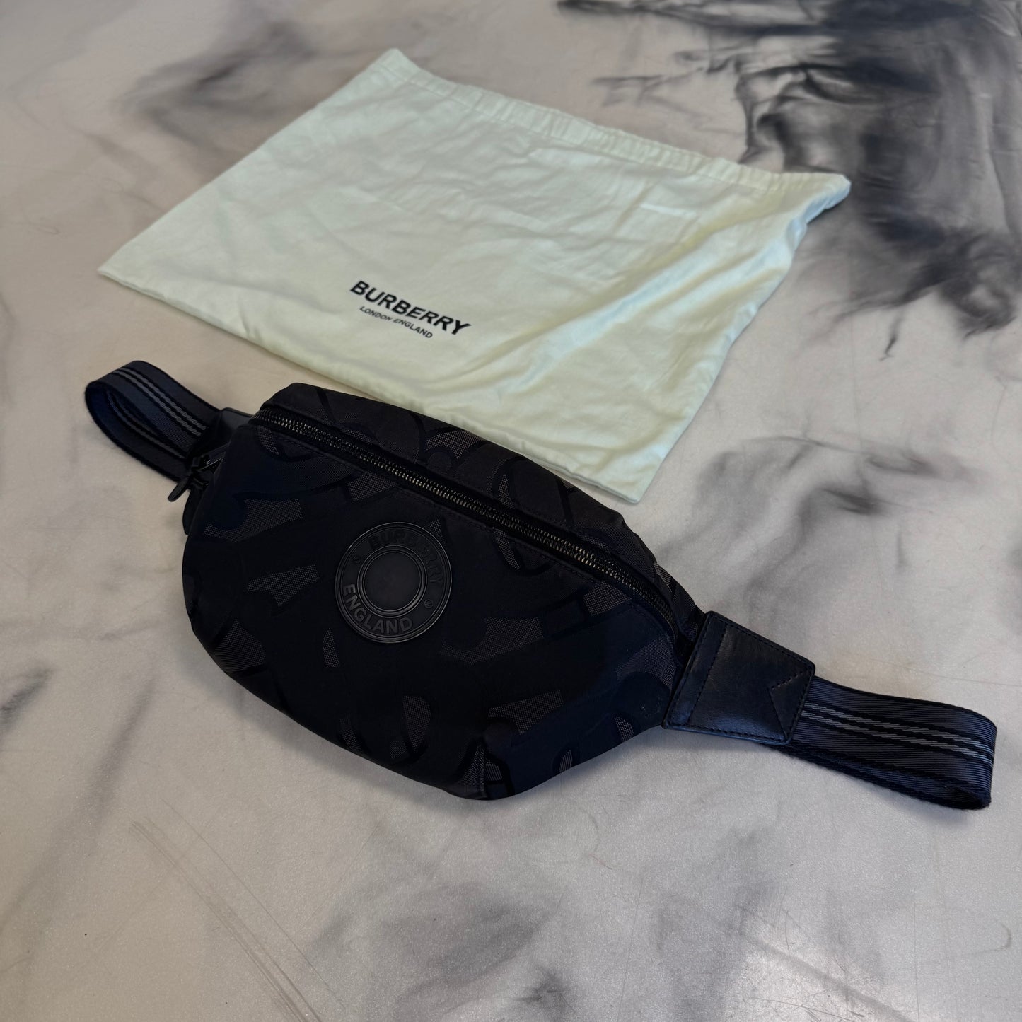 Burberry Belt Bag Monogram Black