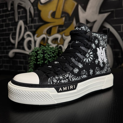 Amiri MA Logo Court High Bandana Black
