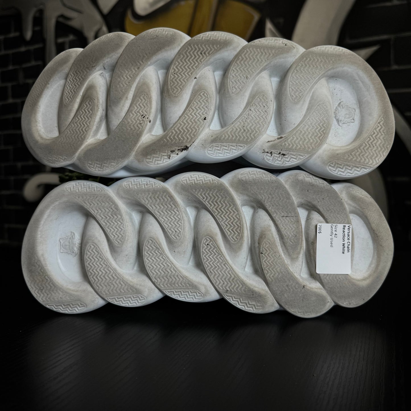 Versace Chain Reaction White