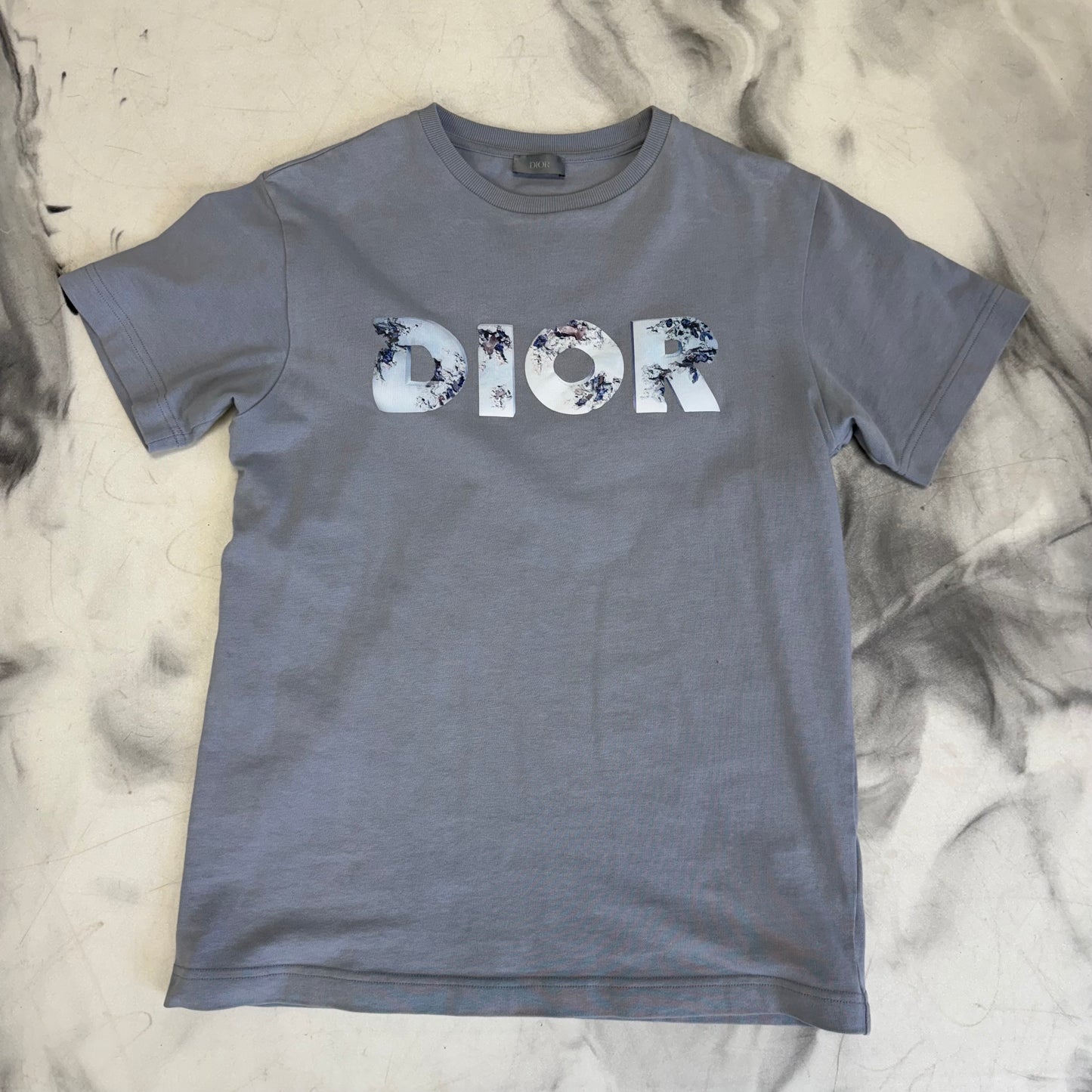 Dior X Daniel Arsham Tee Grey