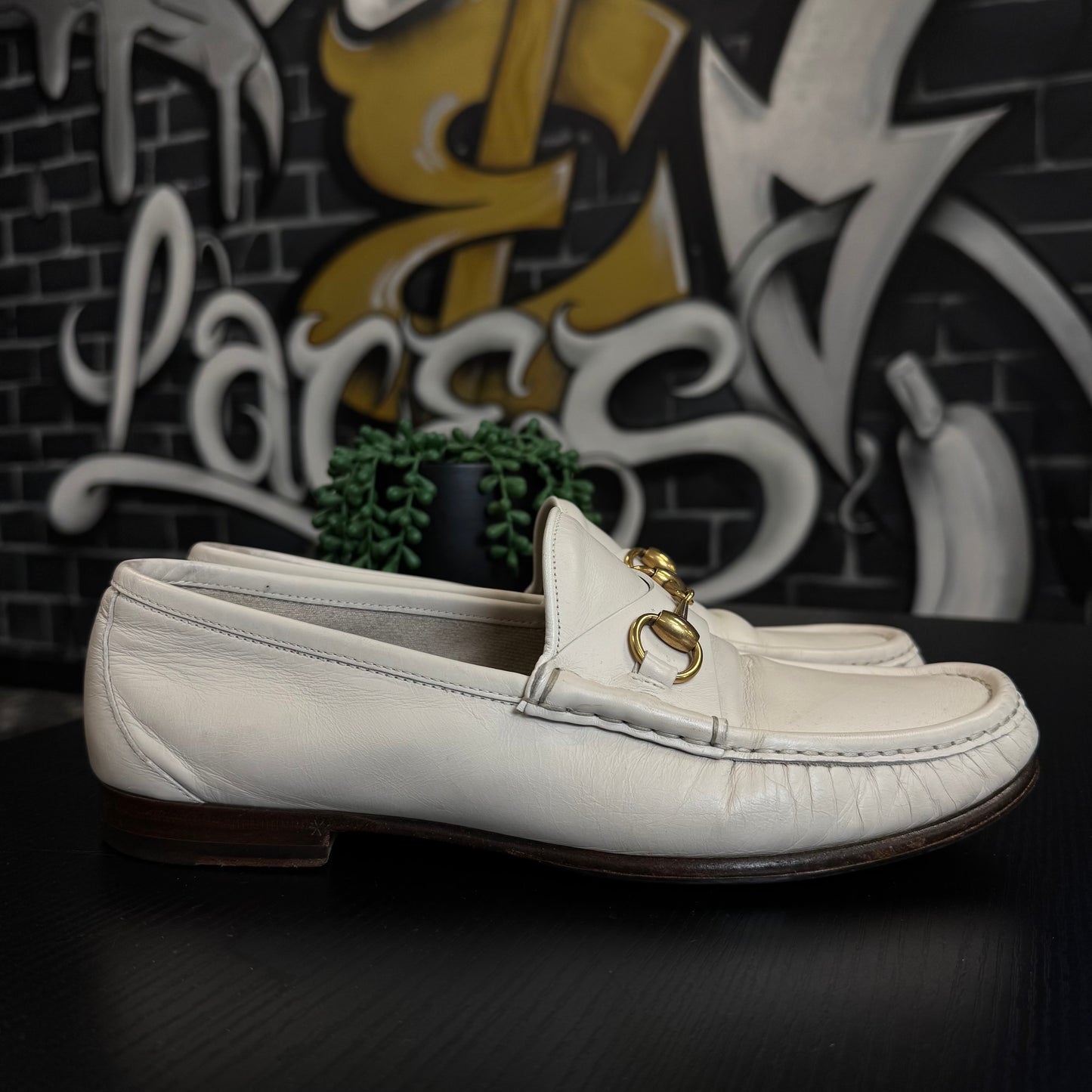 Gucci Loafers Cream/Brown