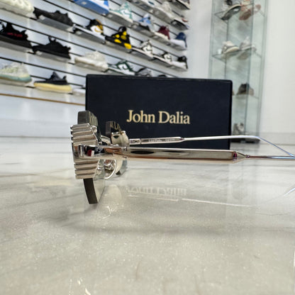 John Dalia Frameless Green Tint Glasses