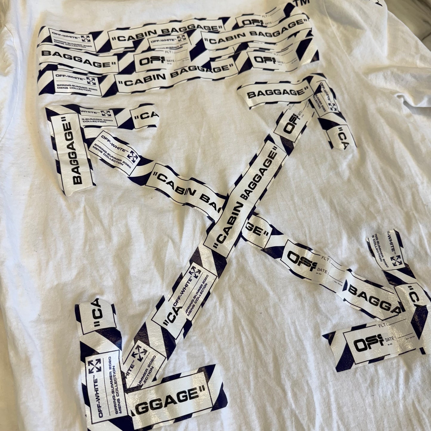 Off White Cabin Baggage Longsleeve White