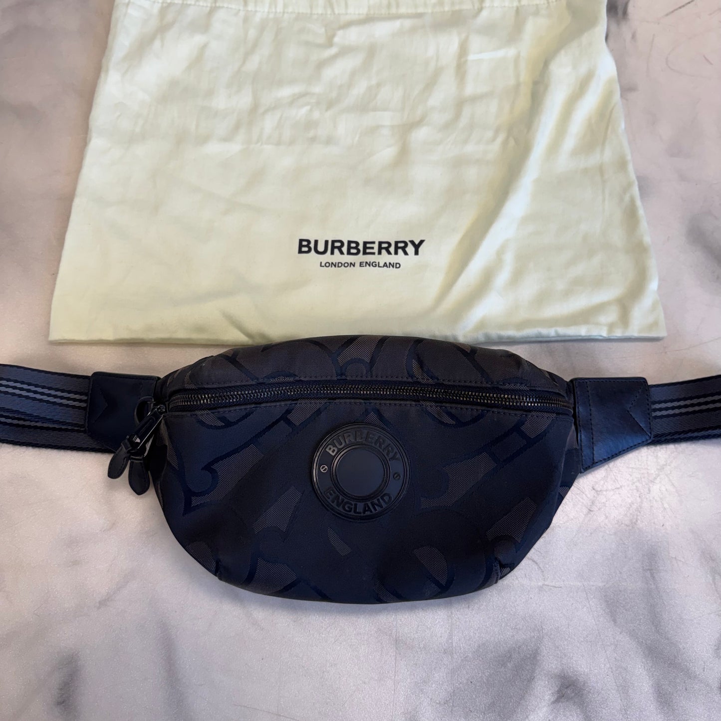 Burberry Belt Bag Monogram Black