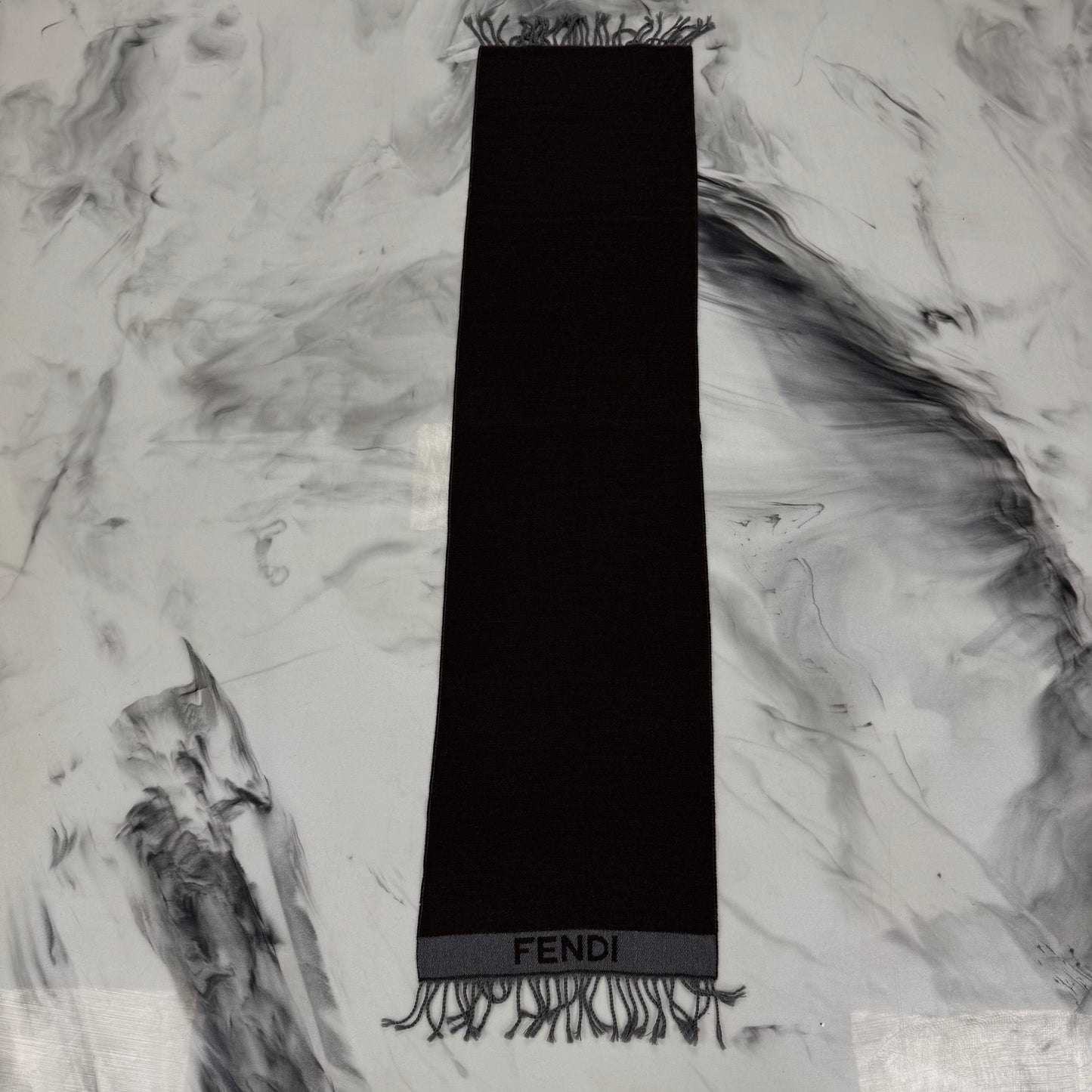 Fendi Brown Scarf