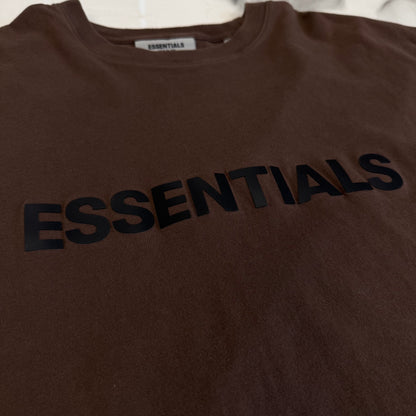Essentials Brown Applique Tee