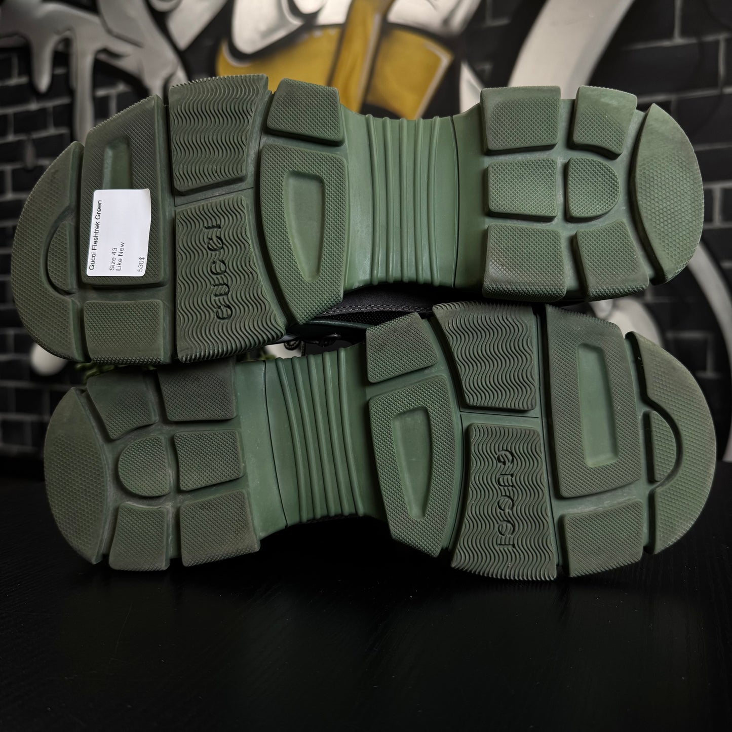 Gucci Flashtrek Green