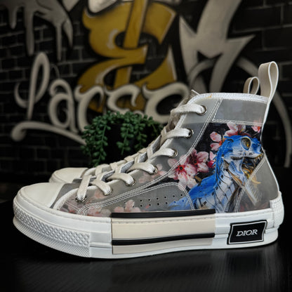 Dior B23 High Sorayama Dinosaur Blue