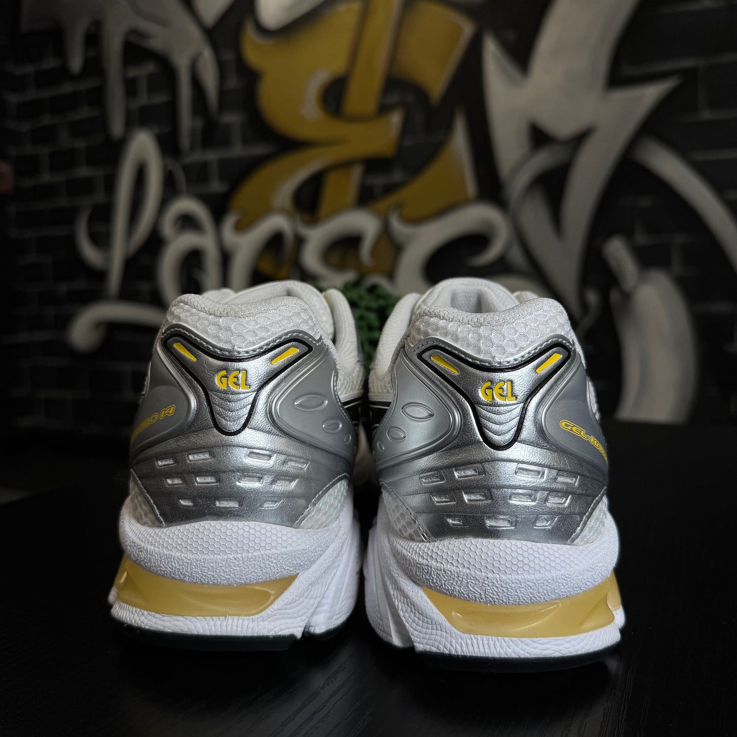 Asics Gel Kayano 14 Silver Yellow