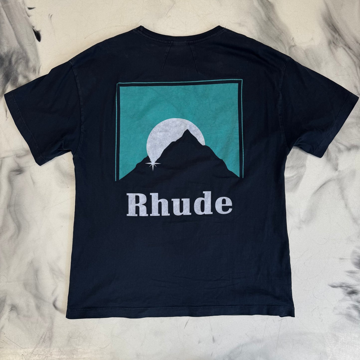 Rhude Mountain Tee Navy