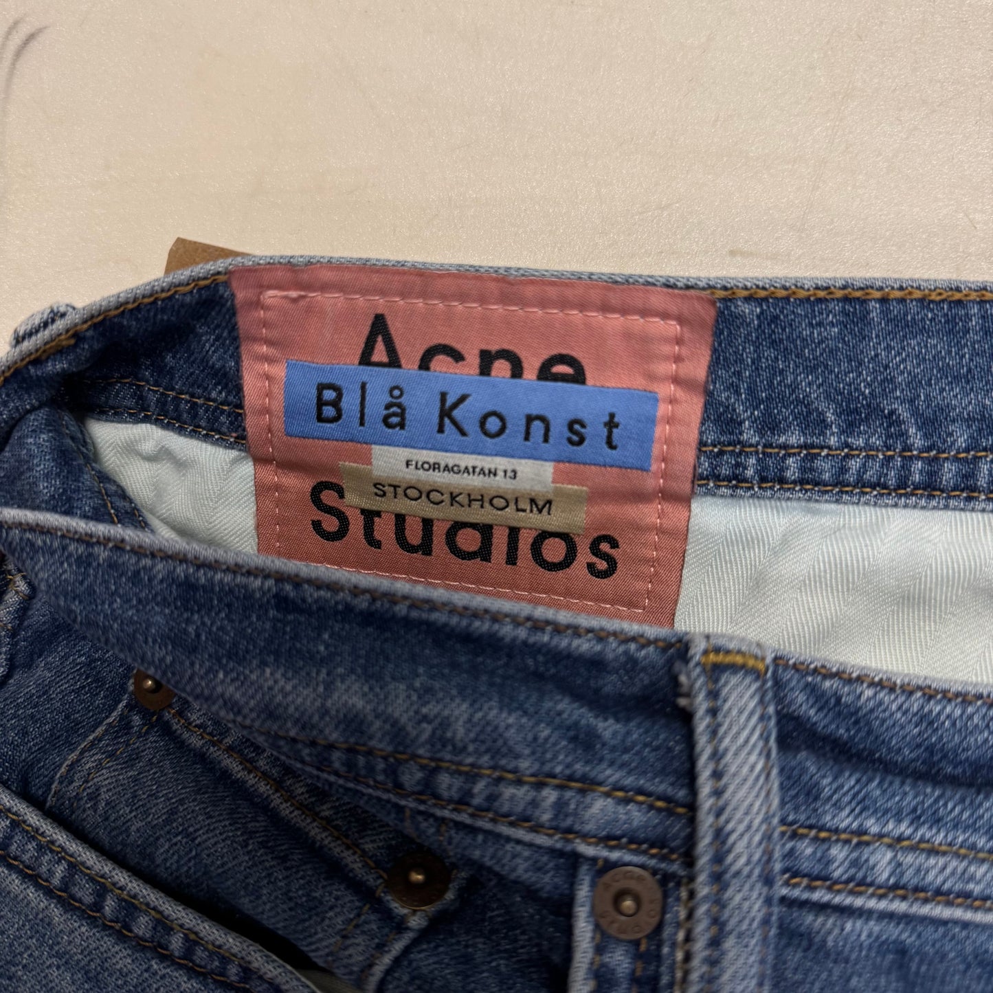 Acne Studios Bla Konst Floragatan 13 Jeans