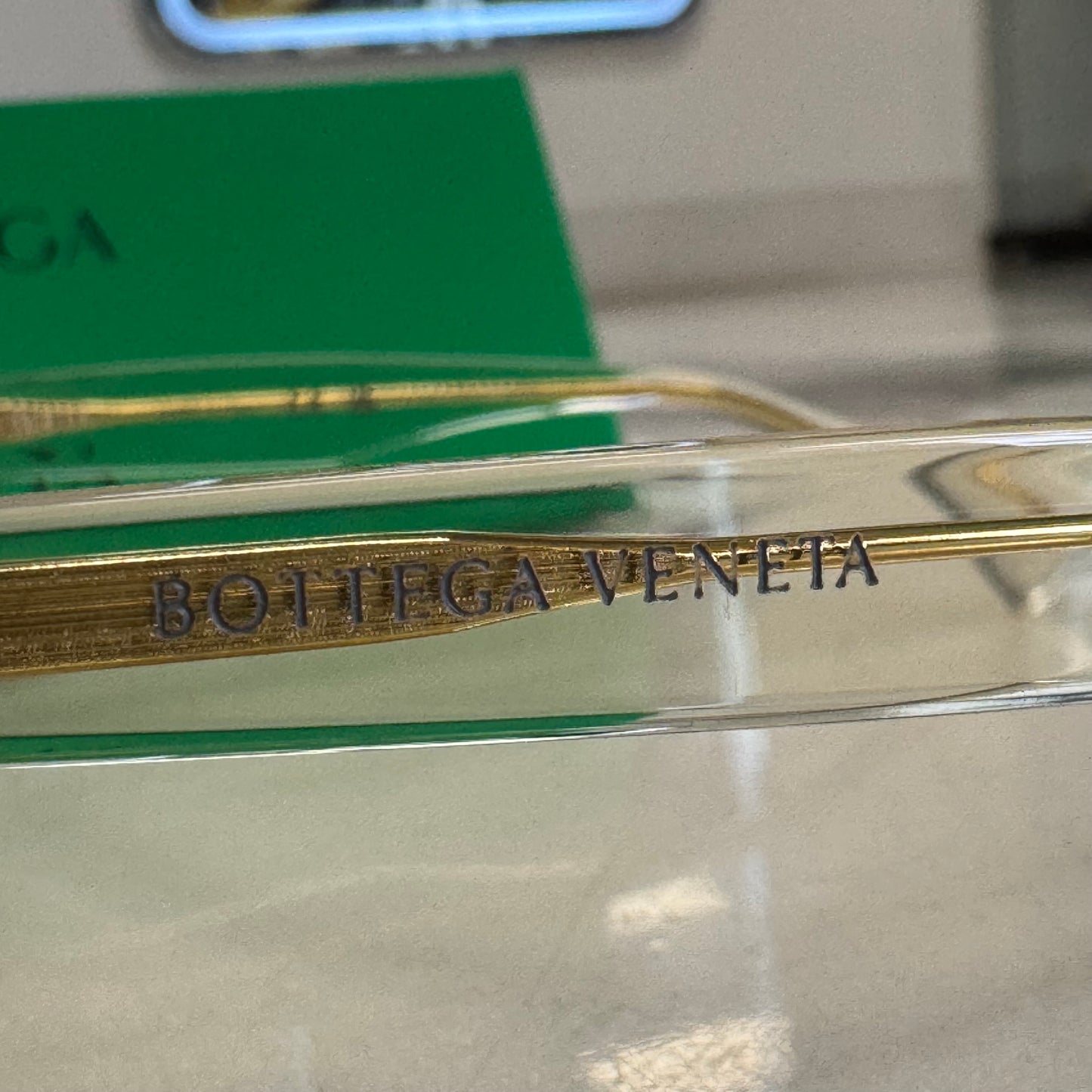 Bottega Veneta Clear Glasses