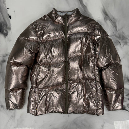 Dime Metallic Puffer Jacket
