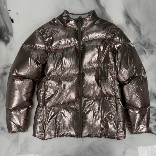 Dime Metallic Puffer Jacket