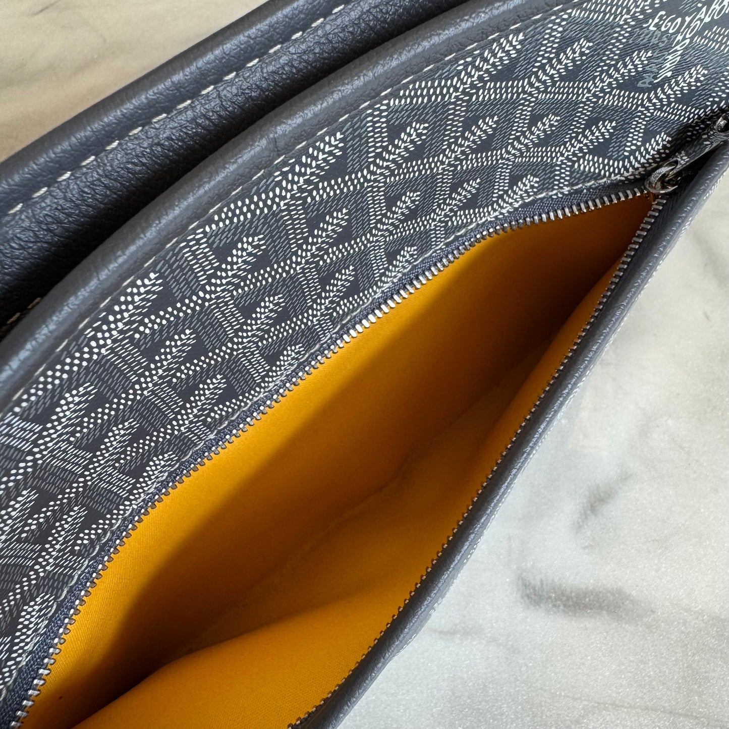 Goyard Jouvence Grey Toiletry Bag