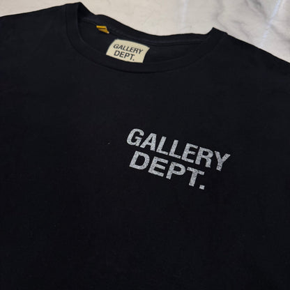 Gallery Dept Souvenir Hollywood Logo Tee Black