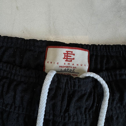 Eric Emanuel Black Mesh Shorts