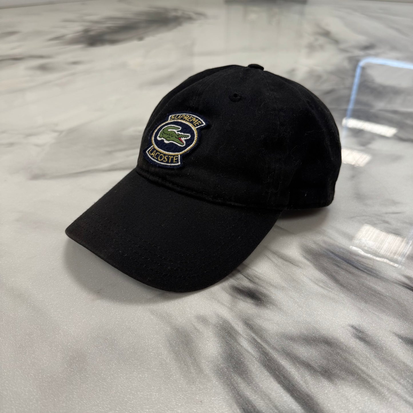 Supreme Lacoste 6 Pannel Hat