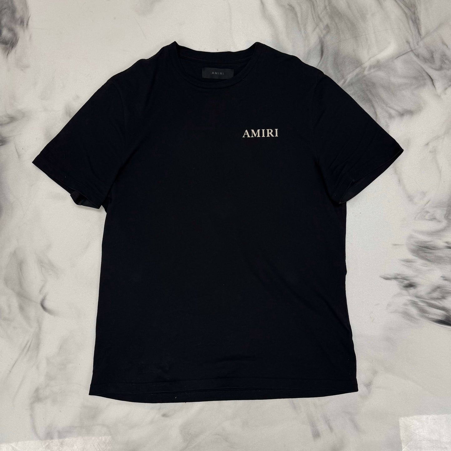 Amiri Logo Tee Black
