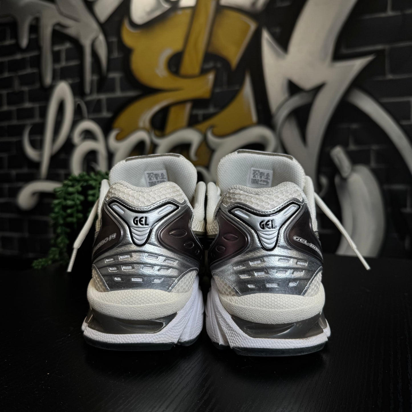 Asics Gel Kayano 14 Cream Black