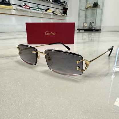 Cartier Small Cs Faceted Lenses