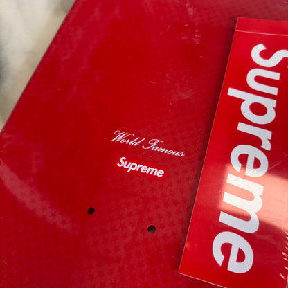 Supreme Red Box Logo Skate Deck