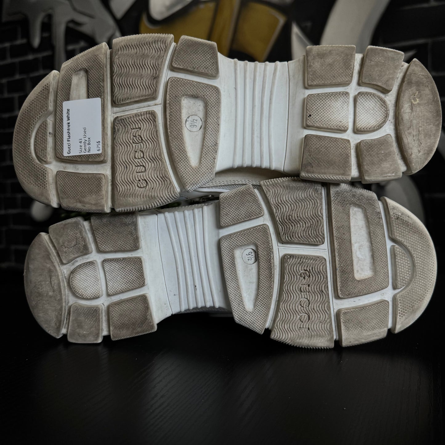 Gucci Flashtrek White
