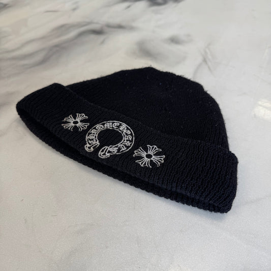 Chrome Hearts Horseshoe Beanie Black