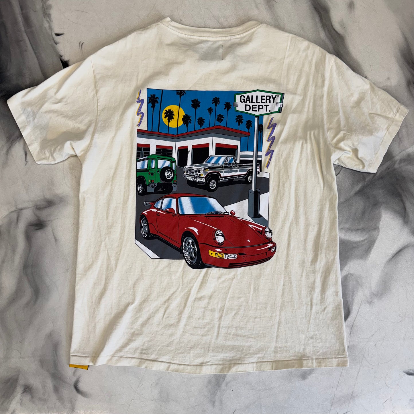 Gallery Dept Porsche Tee Cream